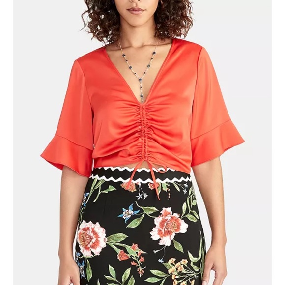 RACHEL Rachel Roy Tops - Rachel Rachel Roy Stacey Ruched-Front Top